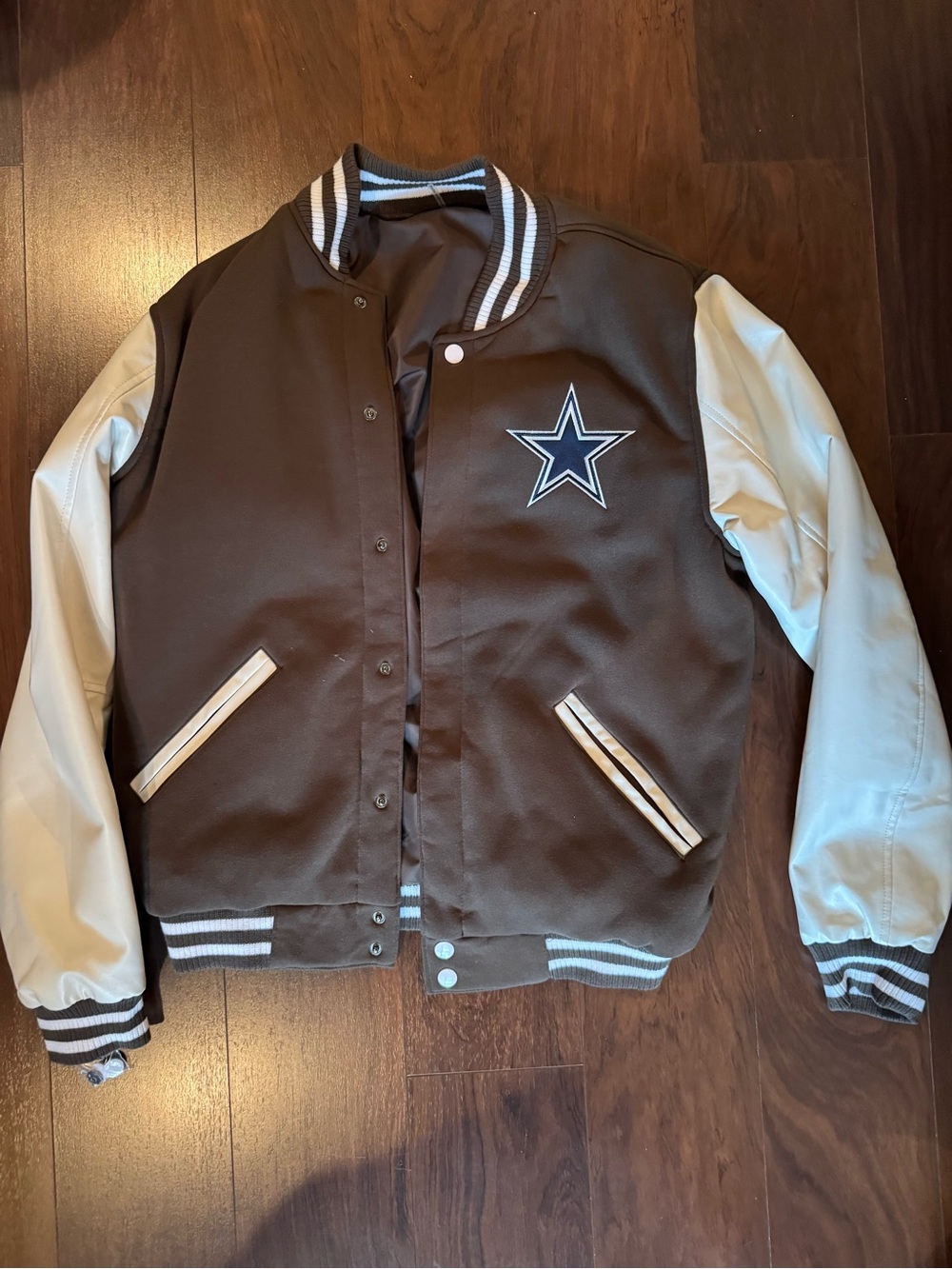 Dallas Cowboys Reversible Letterman Jacket